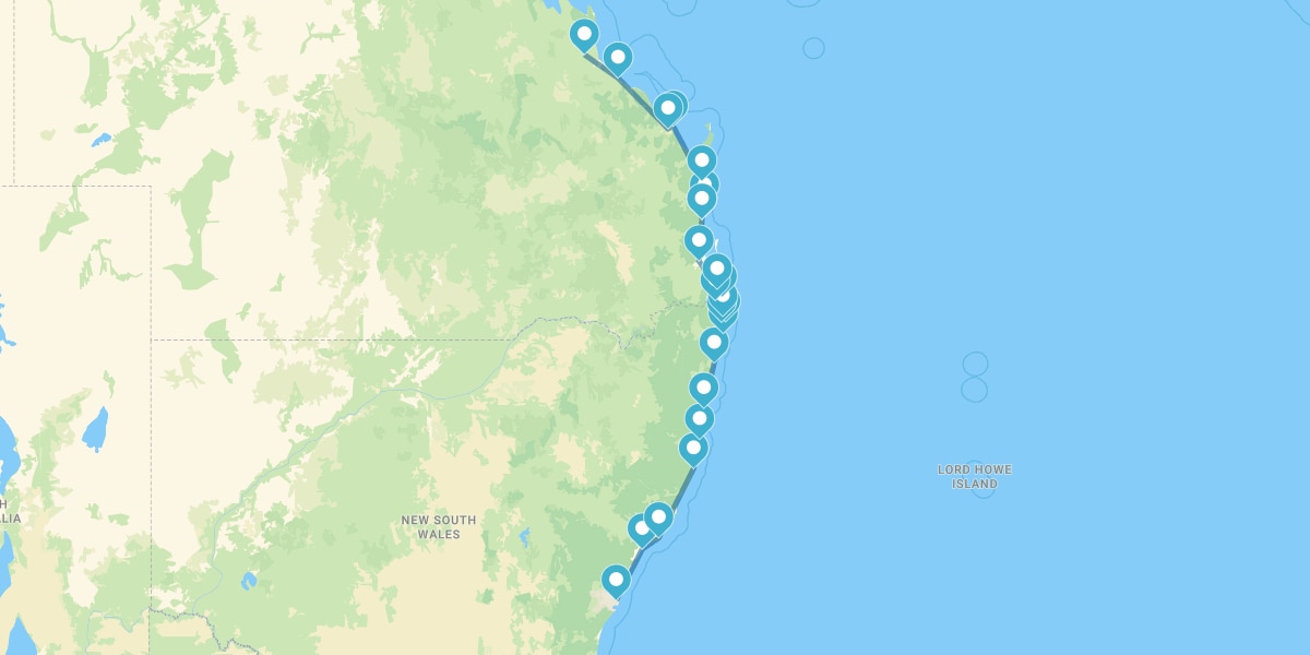 Ruta Aussie, desde Sídney a Rockhampton