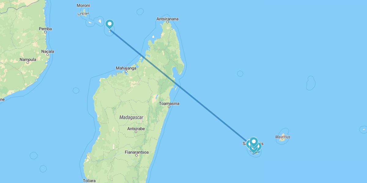 Ruta por Reunión y Playa en Mayotte