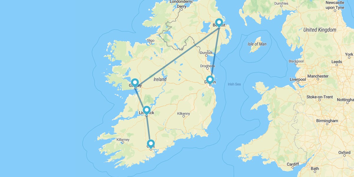 Ruta por la Cultura y Música irlandesa