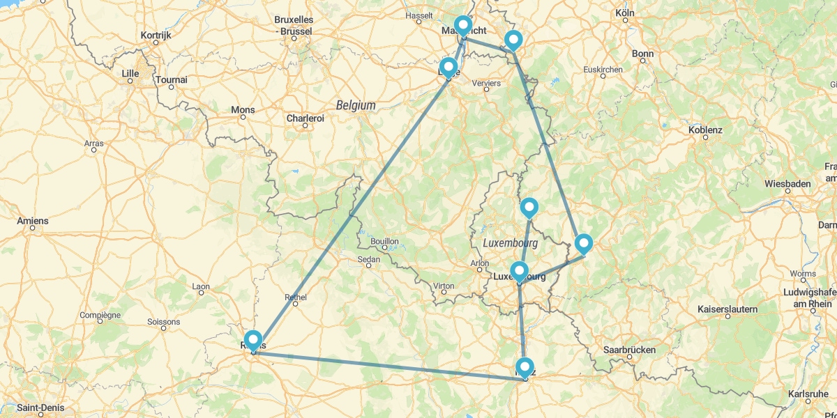 Ruta por el Corazón de Europa