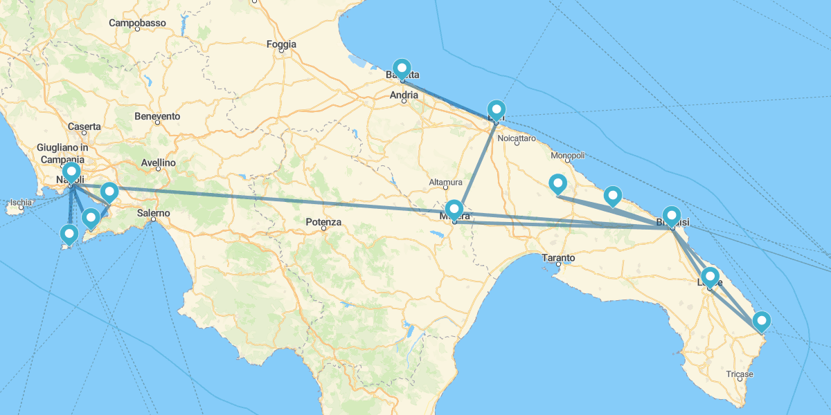 Campania y Apulia