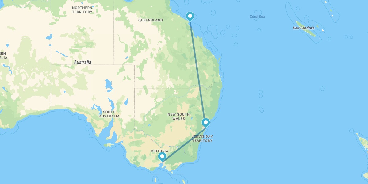 Melbourne, Sídney y Hamilton Island
