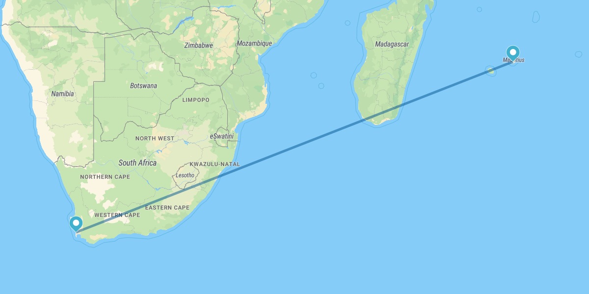 Ciudad del Cabo y Mauricio