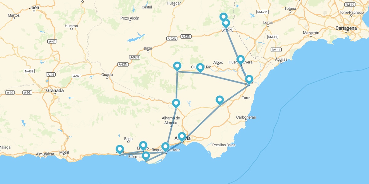 Ruta por Almería, tierra de contrastes