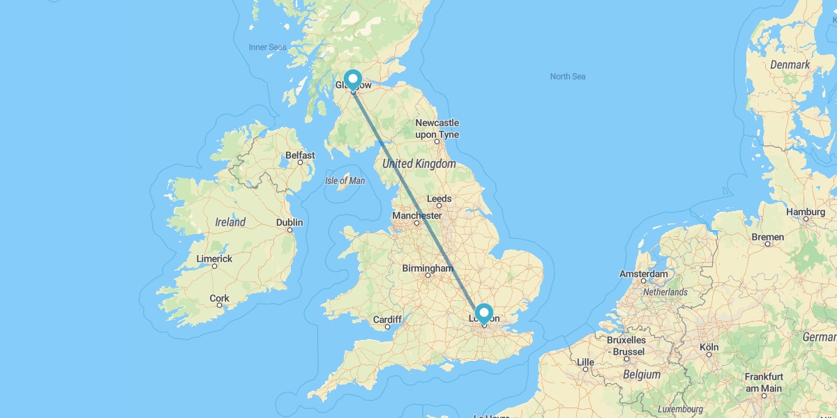 Londres y Glasgow