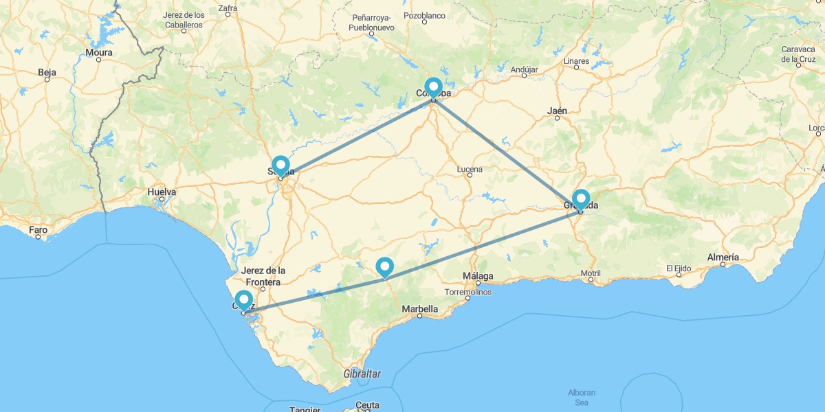 Ruta en Paradores por Andalucía