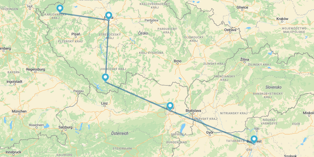 Especial +60 Senior Capitales de Centroeuropa desde Budapest