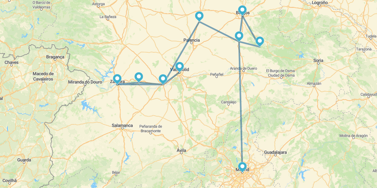 Especial +60 Senior Ruta de Paradores Ciudades monumentales de Castilla y León