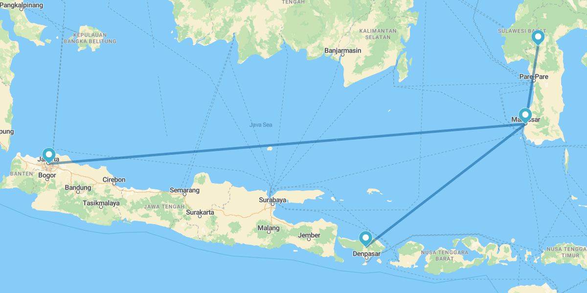 Sulawesi y Bali