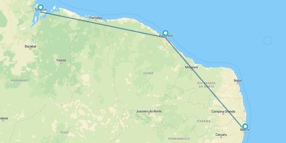 Brasil: Sao Luis, Fortaleza y Olinda . El mejor precio en Logitravel.
