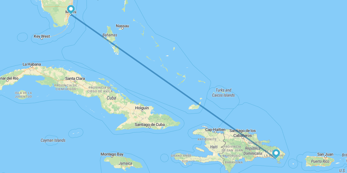 Miami y Bayahibe