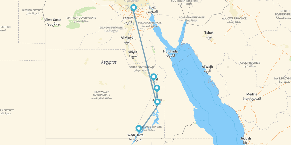 Misterios del Nilo y Abu Simbel