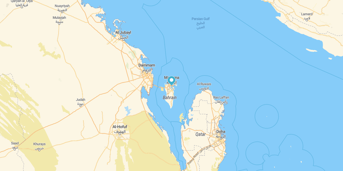 Manama y sur de Baréin