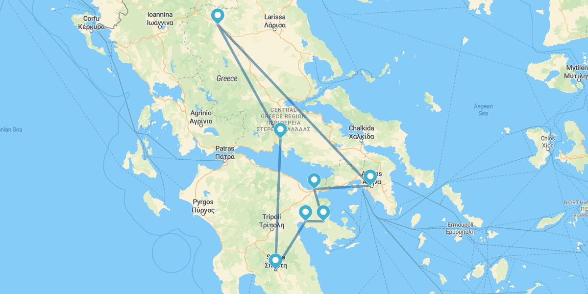 Salidas Especiales Tesoros de Grecia Clásica