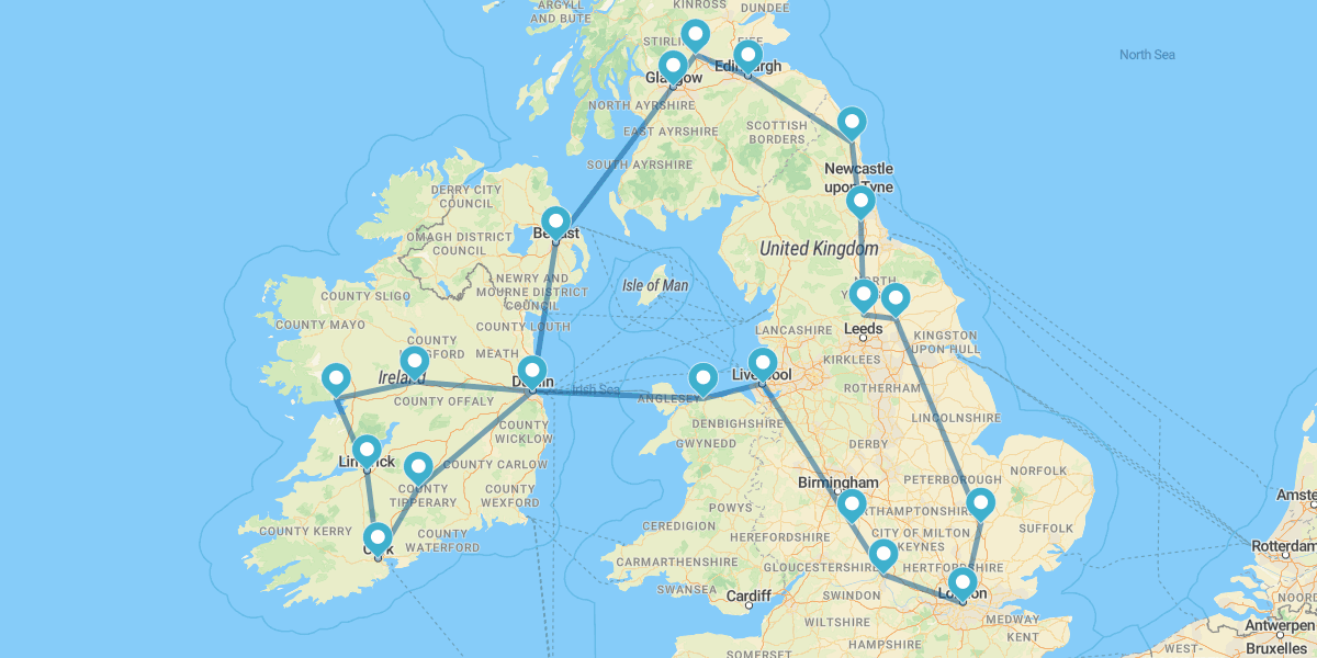 Gran Bretaña e Irlanda I