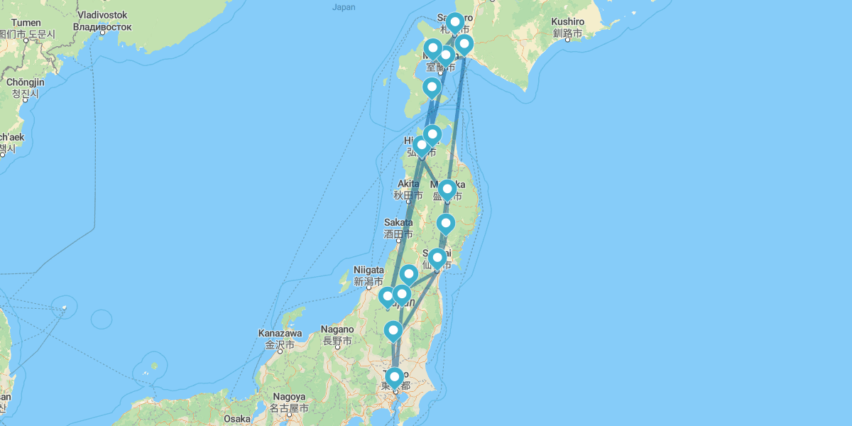 Ruta Norte de Japón