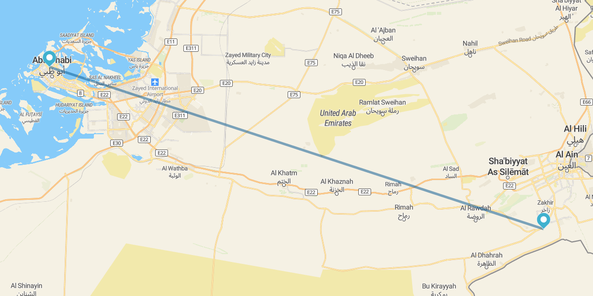 Abu Dhabi y Al Ain