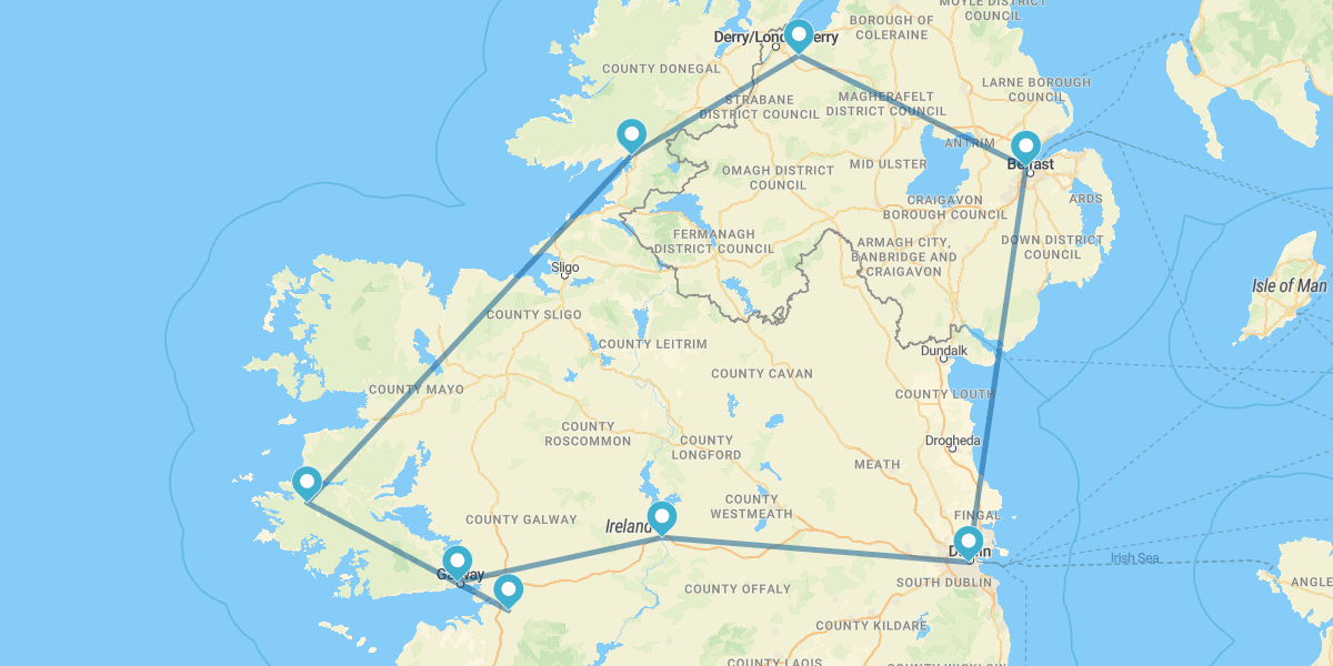 Dublín y Oeste de Irlanda