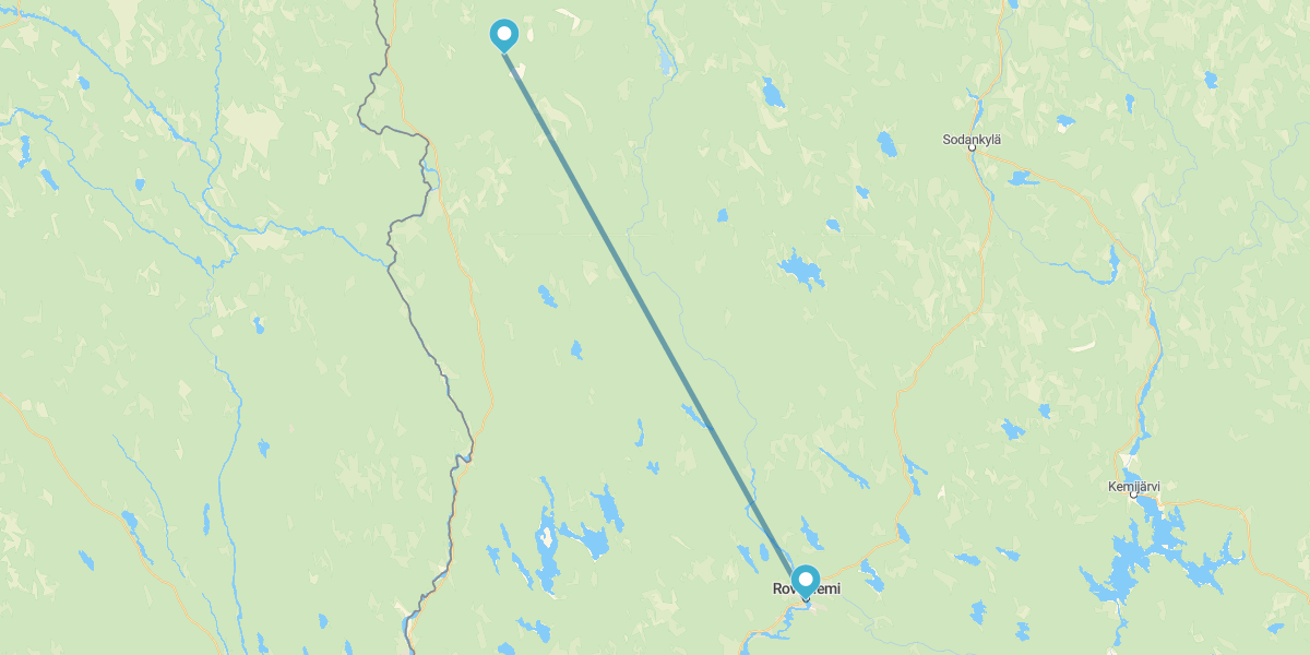 Rovaniemi, Papá Noel y Auroras Boreales