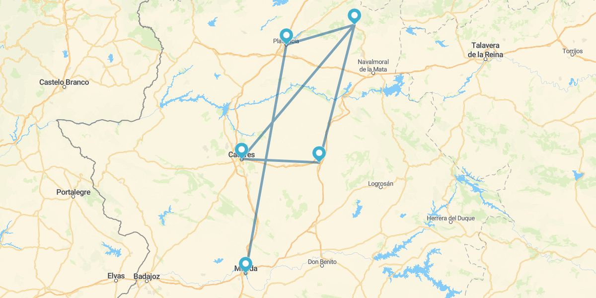 Especial +60 Senior Ruta de Paradores: Extremadura histórica (2026)