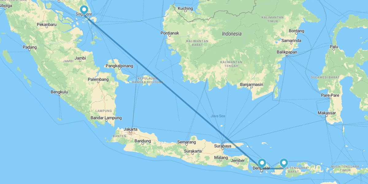 Ubud, Lombok y Singapur