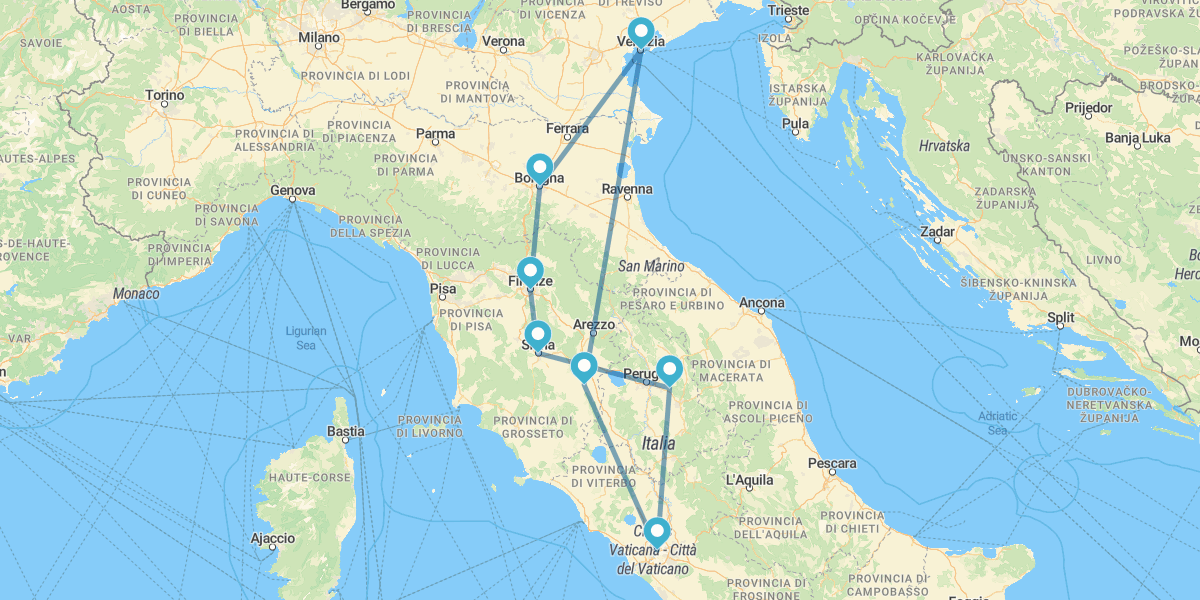 Italia clásica (salidas verano 2026)