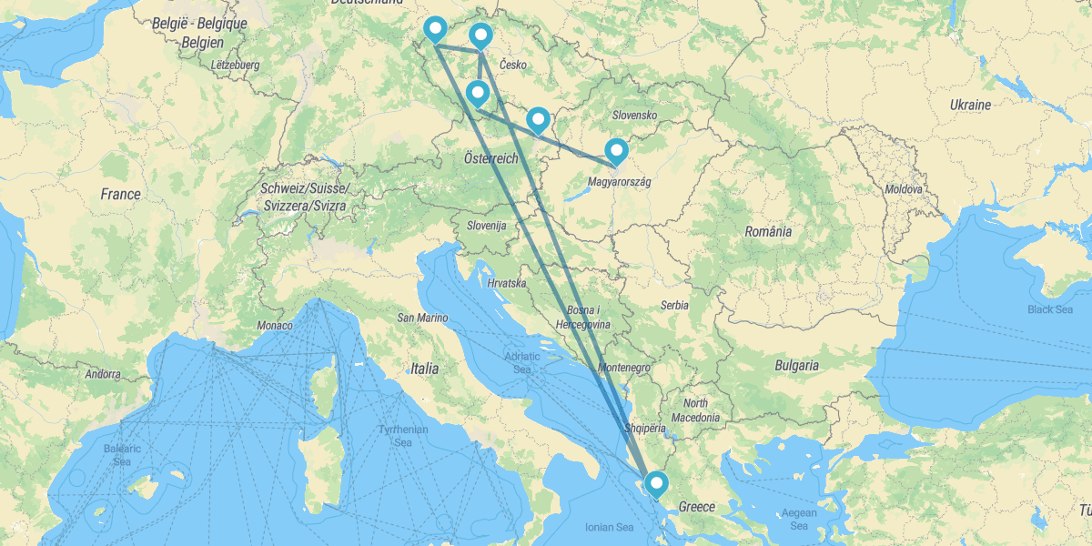 Salidas especiales Ciudades Imperiales de Centroeuropa