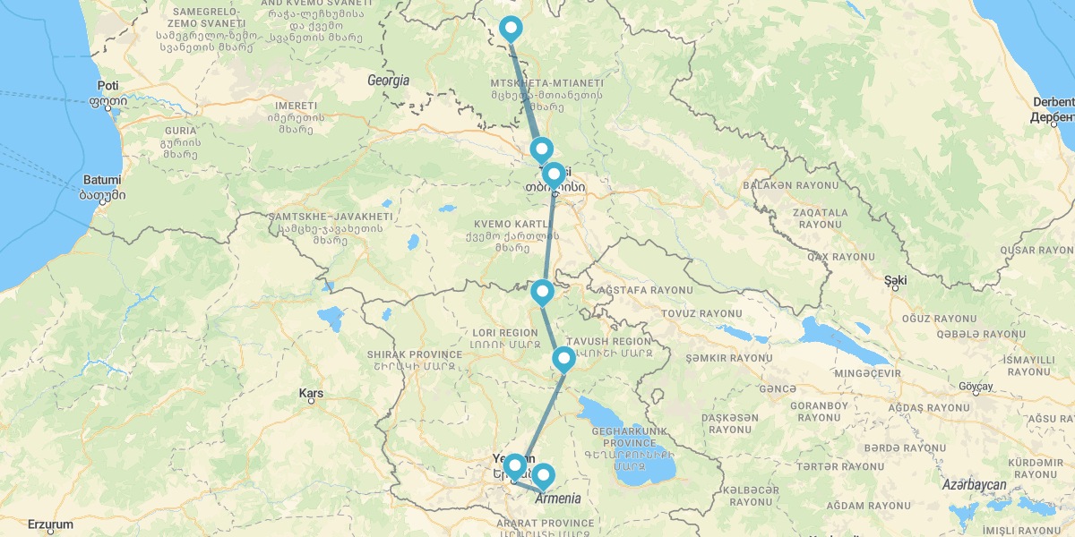 Especial +60 Senior Georgia y Armenia Descubriendo el Cáucaso