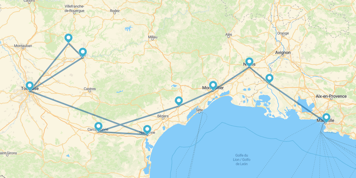 Especial +60 Senior Occitania, rincones del sur de Francia