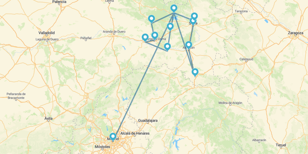 Ruta de los Castillos y Leyendas, desde Madrid