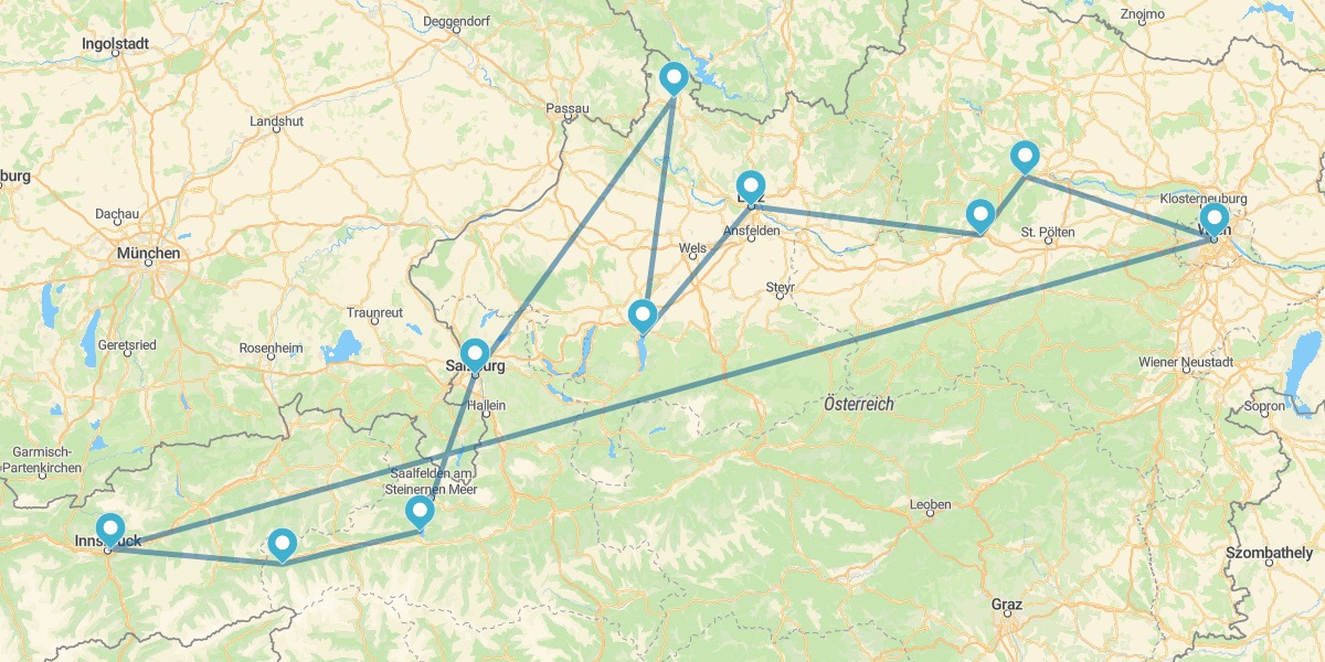De Viena a Innsbruck