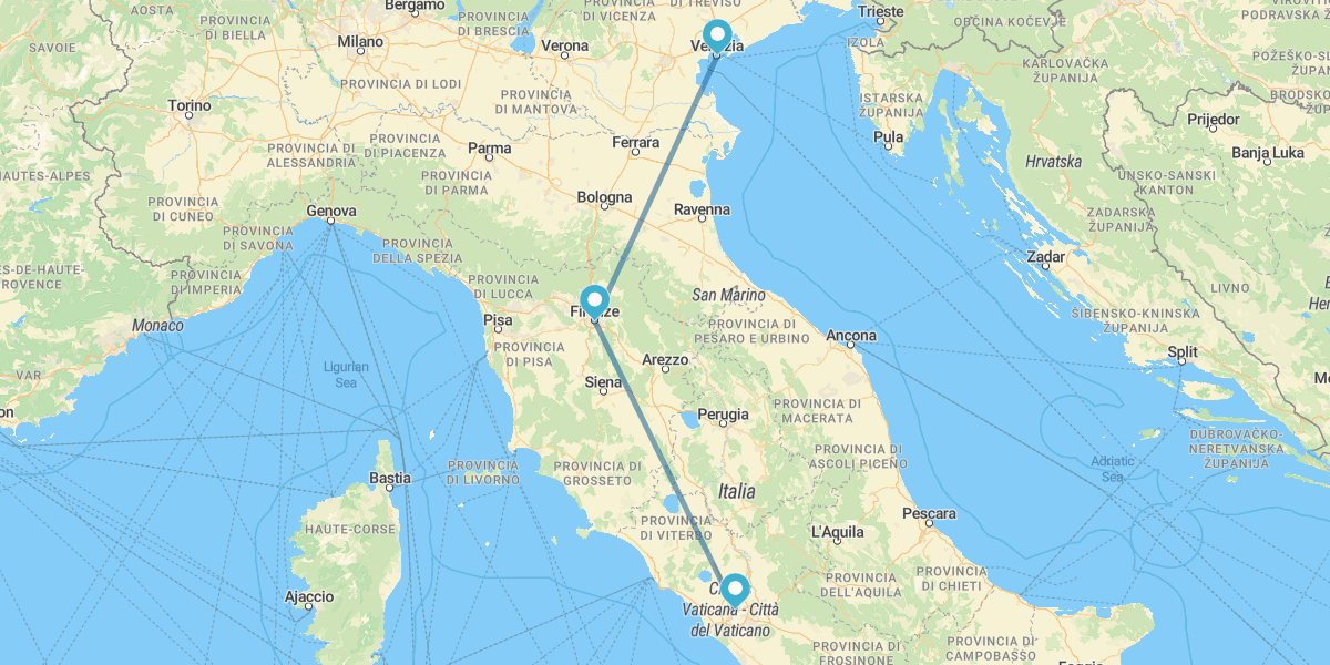FAST PACK Venecia - Florencia - Roma Express (Salida Martes con Vaticano)
