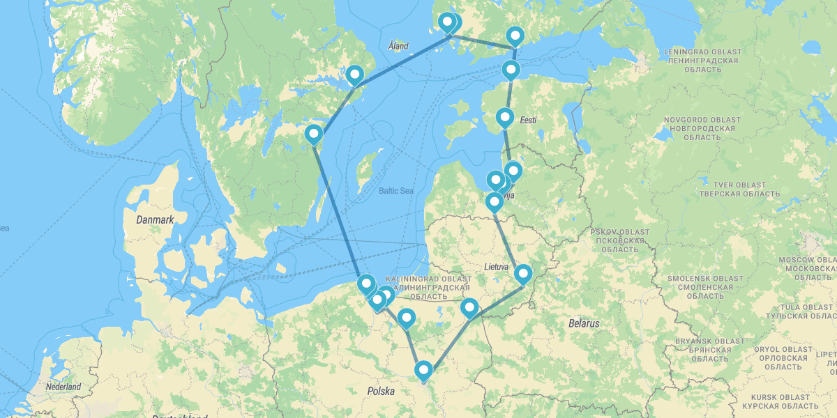 Polonia, Escandinavia y Países Bálticos