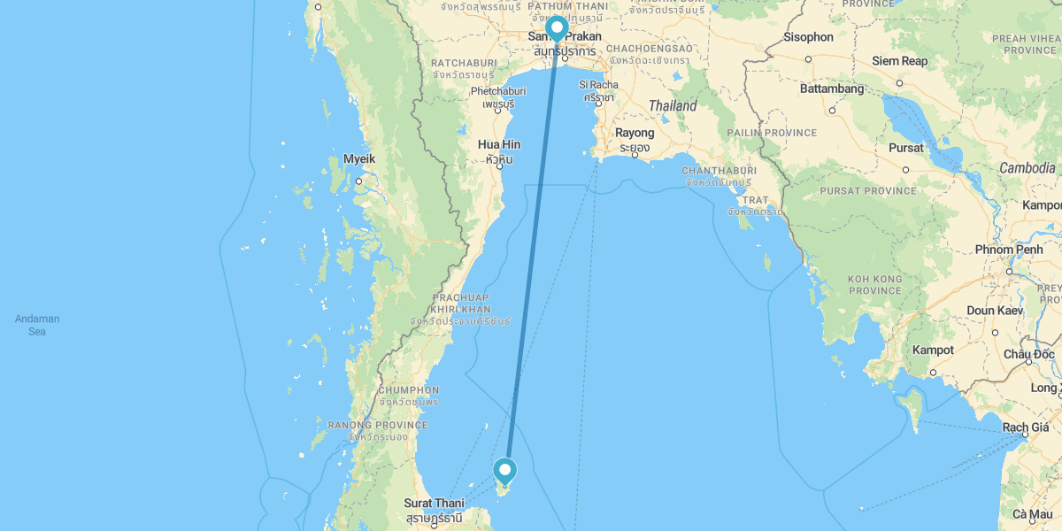 Salidas Especiales Vuelo Directo Bangkok y Koh Samui