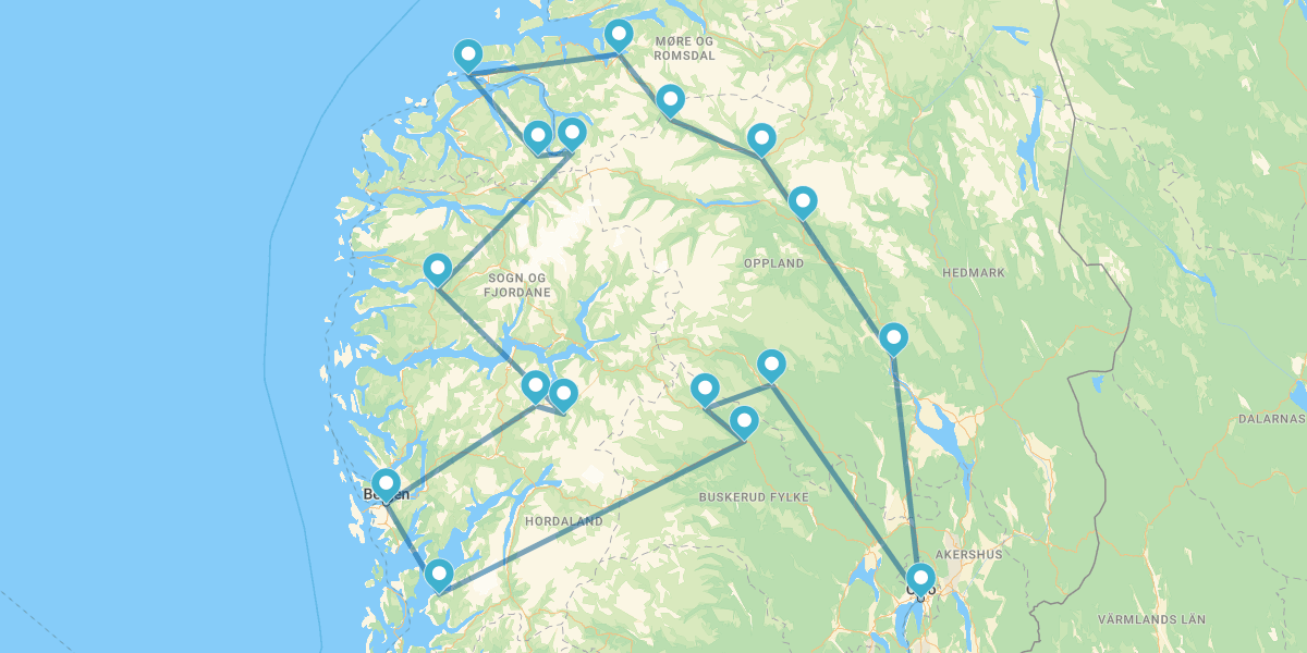 Salidas Especiales Barcelona: Ruta por los Fiordos Noruegos