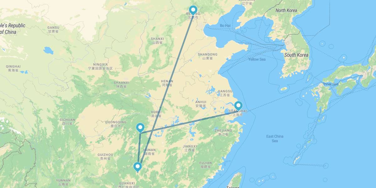 Salidas Especiales China, el gigante asiático