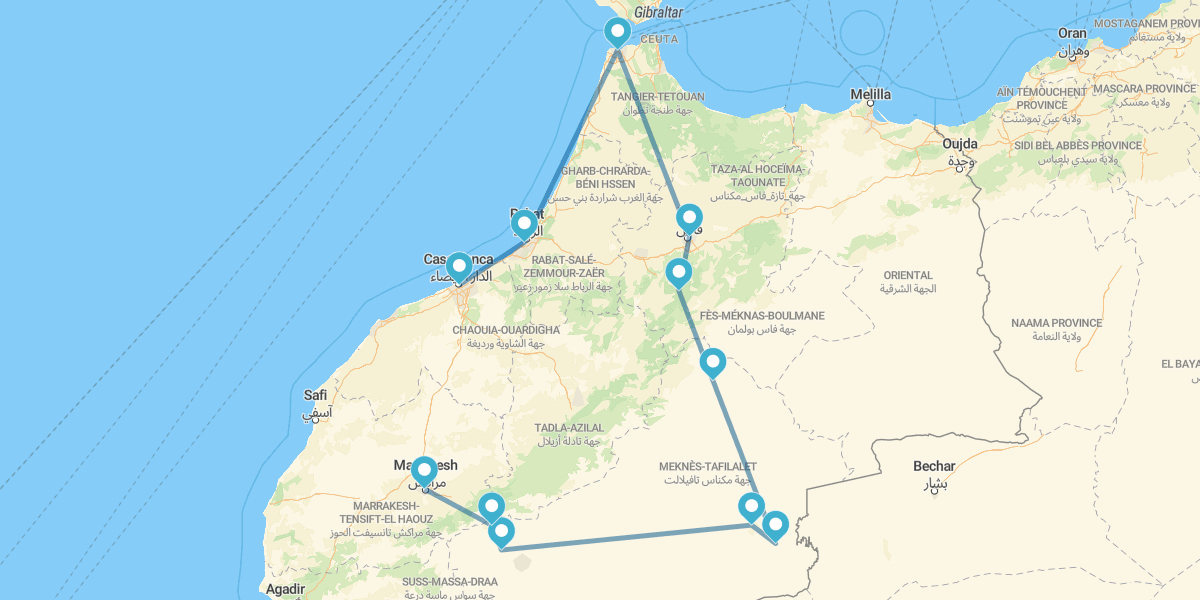 Especial +60 Senior Norte de Marruecos