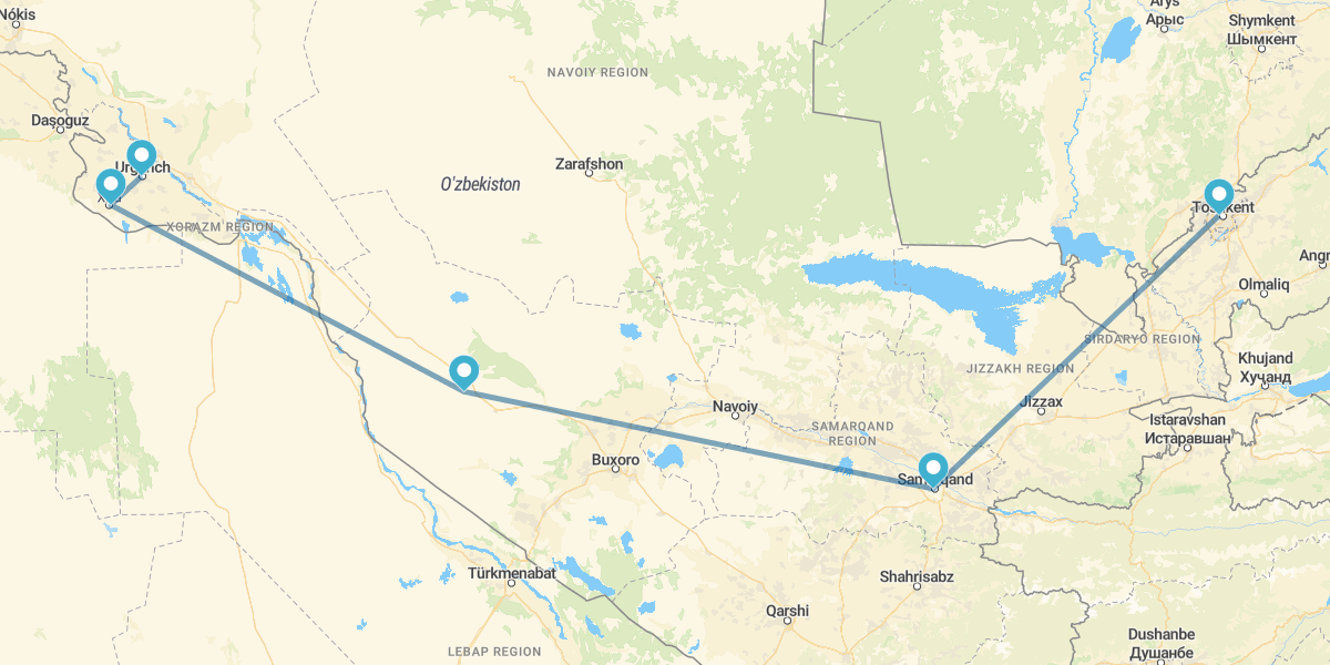 Pinceladas de un viaje a Uzbekistán