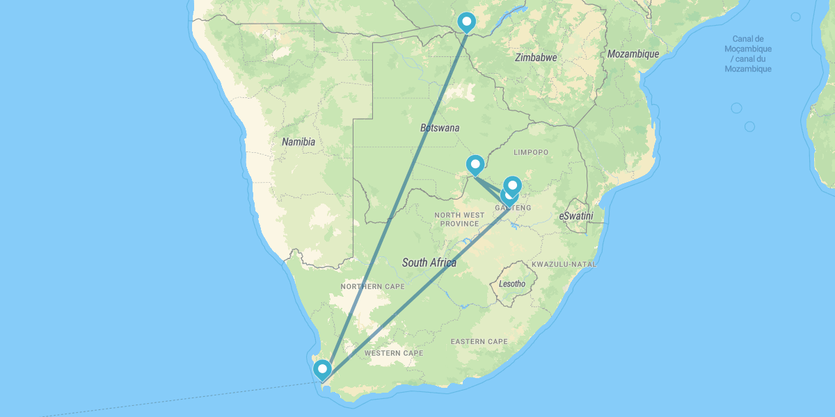 Viaje a Sudáfrica y Cataratas Victoria