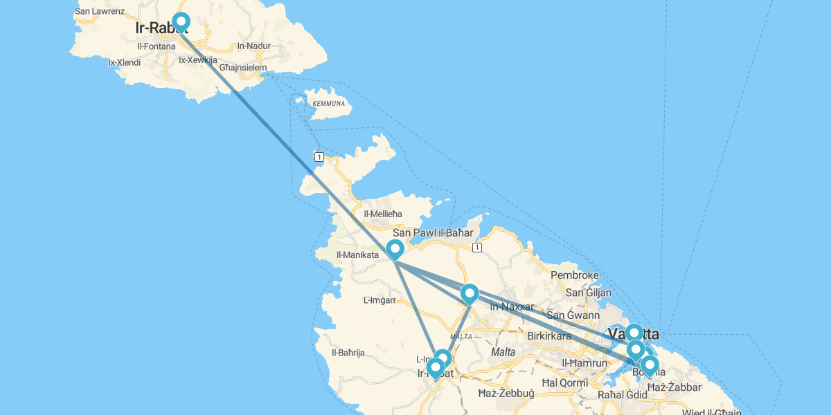La Valleta, Mdina, Gozo y Tres Ciudades
