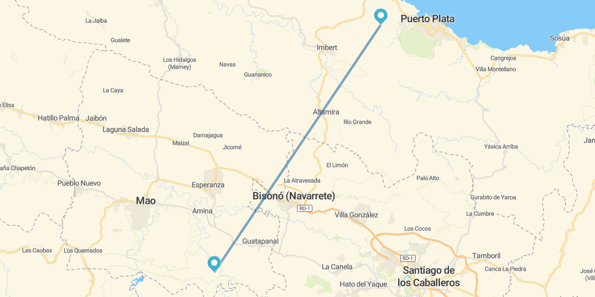 Santiago de Los Caballeros y Puerto Plata