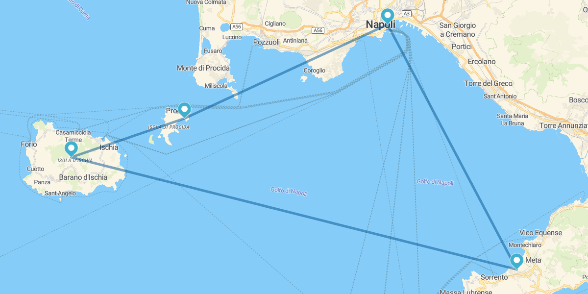 Salidas Especiales Isquia y Procida, secretos del Mediterráneo