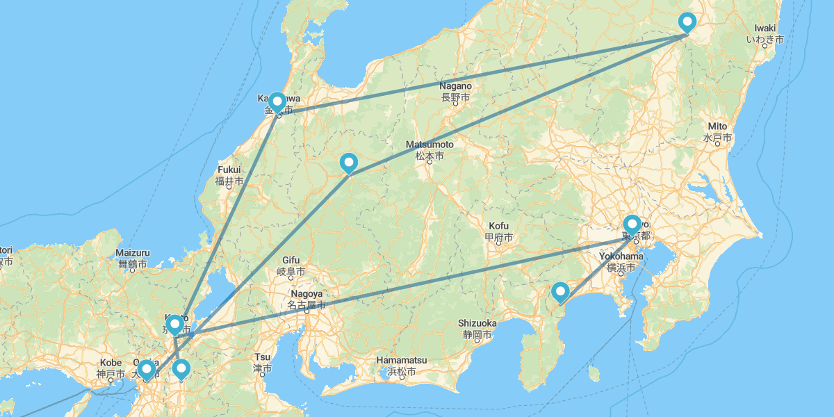 Gran viaje por el Japón Esencial