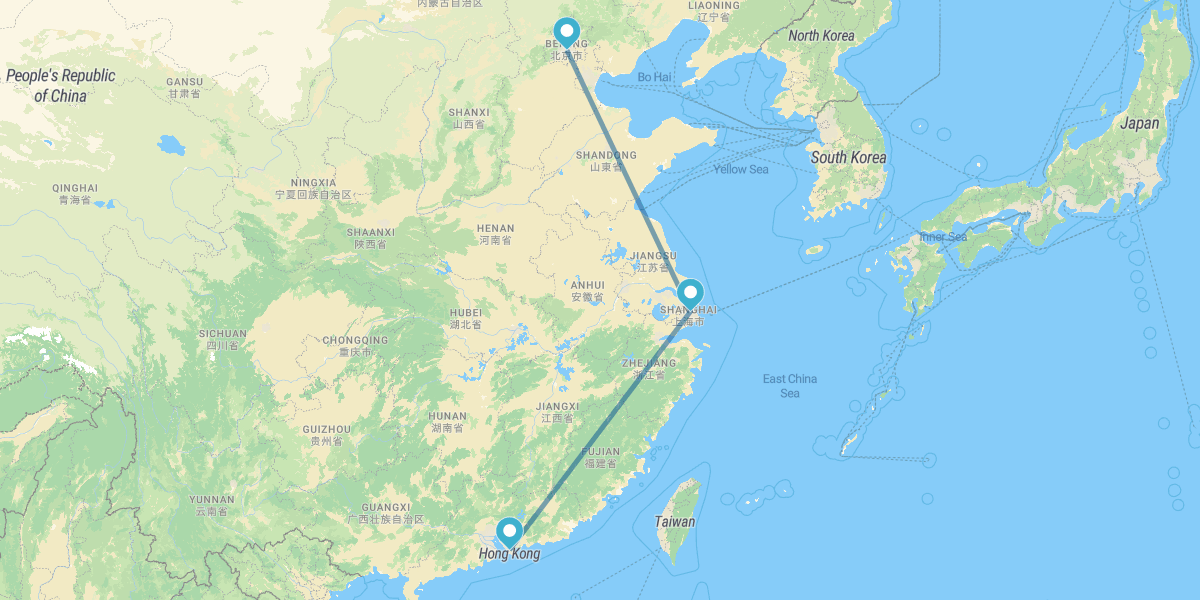 Pekín, Shenzhen y Shanghái