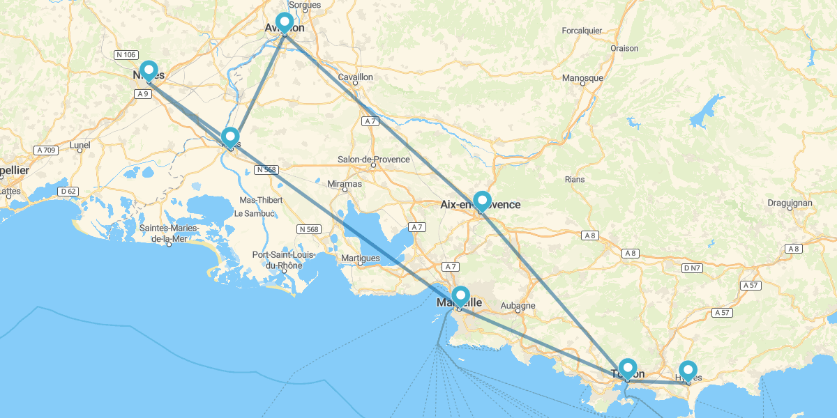 Ruta por los tesoros de la Provenza