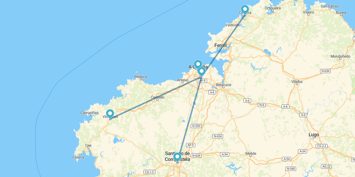 Especial +60 Senior Galicia Rías Altas