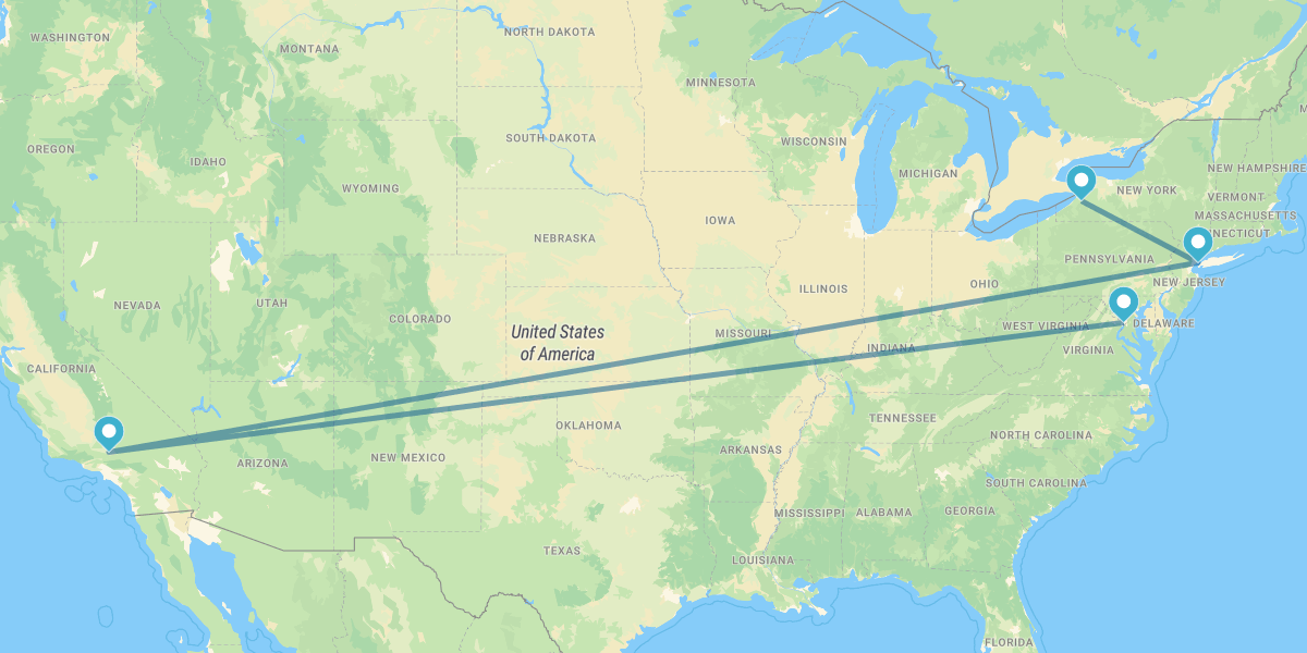 Washington DC, Nueva York y Boston