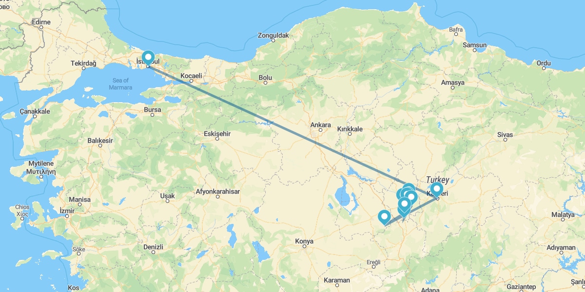 Ruta por la espectacular Capadocia y la mágica Estambul