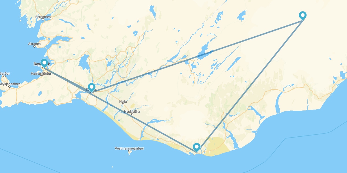 Ruta por el Sur de la Isla de Hielo II