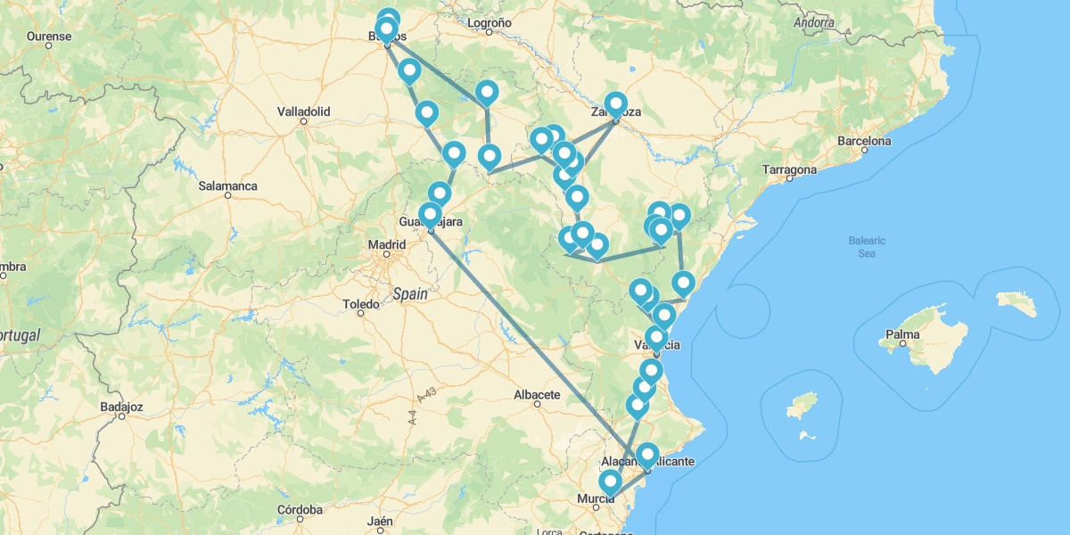 Ruta del Camino del Cid